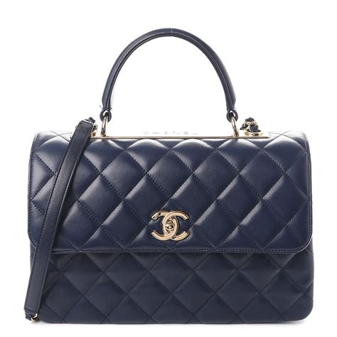 chanel bag navy